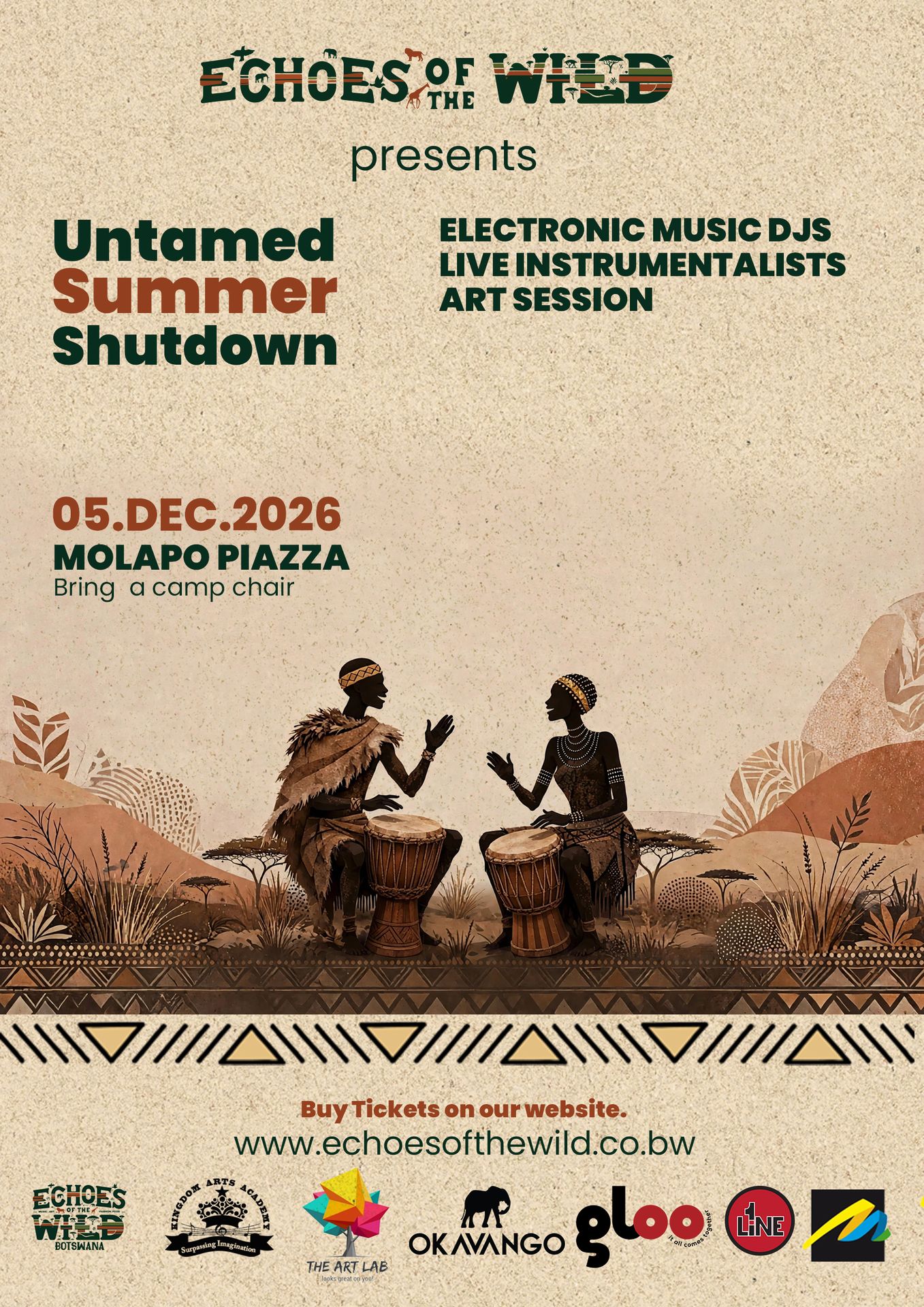 Untamed Summer Shutdown at Molapo Piazza on 5 December 2026